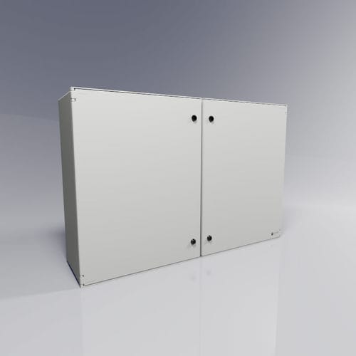 Armario eléctrico de distribución - BRES-812-2P - SAFYBOX URIARTE - montado en poste / de pared / de poliéster reforzado por fibra de vidrio