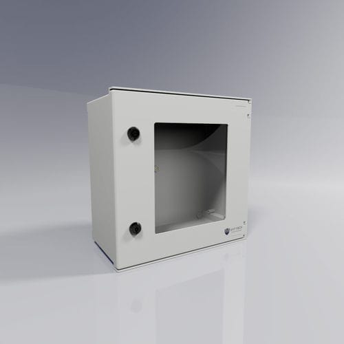 Armario eléctrico de distribución - BRES-44P - SAFYBOX URIARTE - montado en poste / de pared / de poliéster reforzado por fibra de vidrio