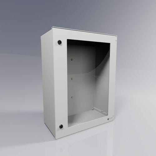 Armario eléctrico de distribución - BRES-86P - SAFYBOX URIARTE - montado en poste / de pared / de poliéster reforzado por fibra de vidrio