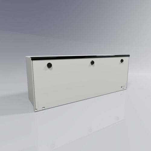 Armario eléctrico de distribución - BRES-38 - SAFYBOX URIARTE - montado en poste / para instalación en pared / de poliéster reforzado por fibra de vidrio