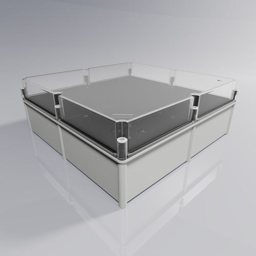 Caja eléctrica de control - CA-66A - SAFYBOX URIARTE - modular / de poliéster / de policarbonato