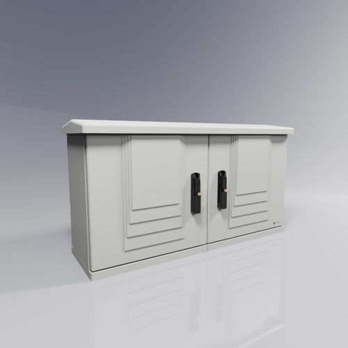 Armario eléctrico de mando - ART-510-2P - SAFYBOX URIARTE - de suelo / de poliéster reforzado por fibra de vidrio / GRP
