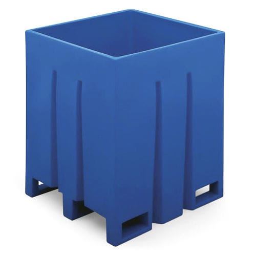 Caja-palé de plástico - R338 - MI Mailbox International GmbH - para almacenamiento / de manipulación / para productos a granel