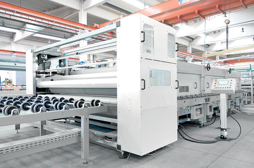 Línea de producción de vidrio laminado - Bottero - automática