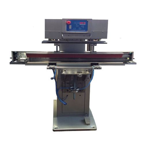 Máquina de tampografía para reglas - GW-RUL-100 - Dongguan Hoystar Printing Machinery Co.,Ltd - de tintero cerrado / semiautomática / de color