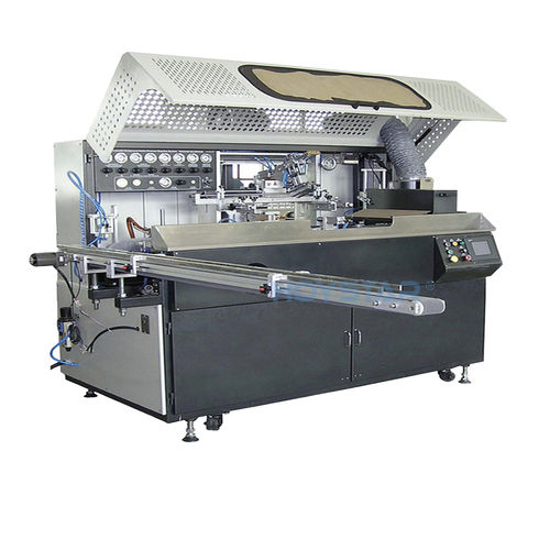 Máquina de serigrafia automática - GW-1A-UV - Dongguan Hoystar Printing Machinery Co.,Ltd - totalmente automática / monocroma / para botellas de vidrio