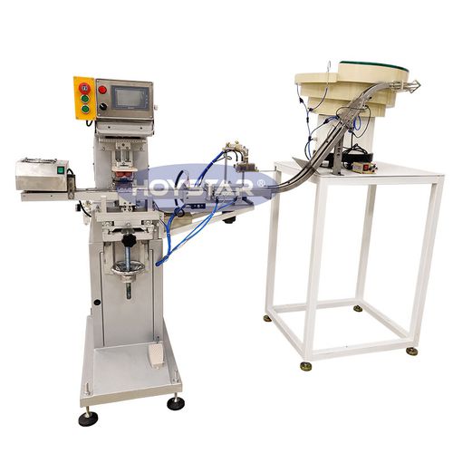 Máquina de tampografía de tintero cerrado - GW-P1-C - Dongguan Hoystar Printing Machinery Co.,Ltd - totalmente automática / de color / para tapones