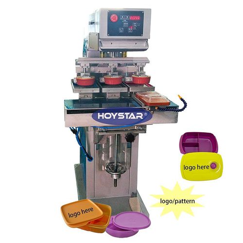 Máquina de tampografía de 3 colores - GW-M4S - Dongguan Hoystar Printing Machinery Co.,Ltd