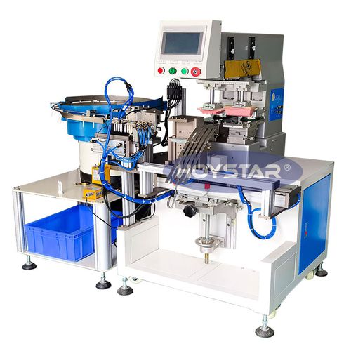 Máquina de tampografía de tintero cerrado - GW-P2/S-G - Dongguan Hoystar Printing Machinery Co.,Ltd - automática / de 2 colores / para tee de golf