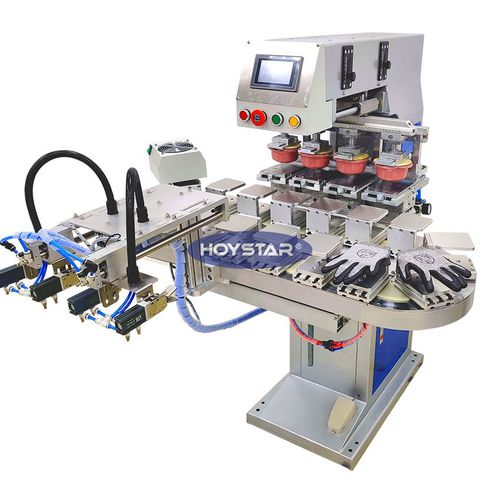 Máquina de tampografía de 4 colores - GW-P4C-G - Dongguan Hoystar Printing Machinery Co.,Ltd