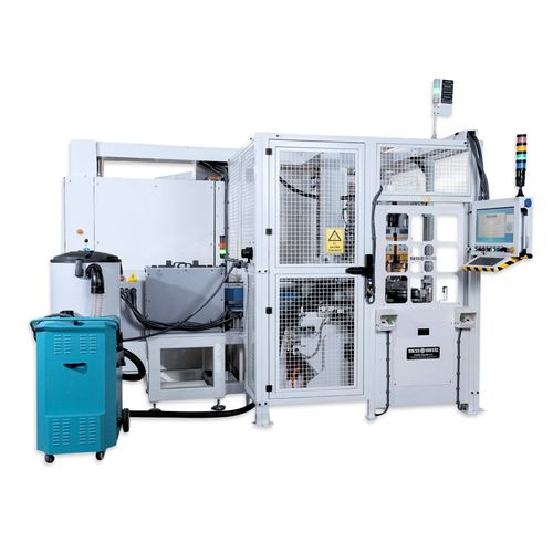 Máquina equilibradora vertical - ODK - Messmatic - estático / servoaccionado / para volante de inercia