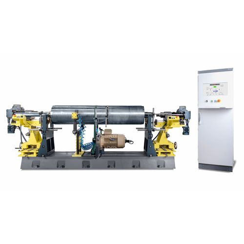 Máquina equilibradora horizontal - SYM-6000 - Messmatic - estático / manual / de accionamiento por correa