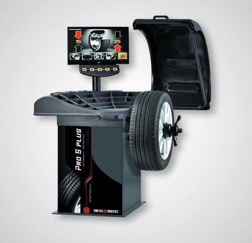 Equilibradora de ruedas para coche - PRO-S-PLUS - Messmatic - automática