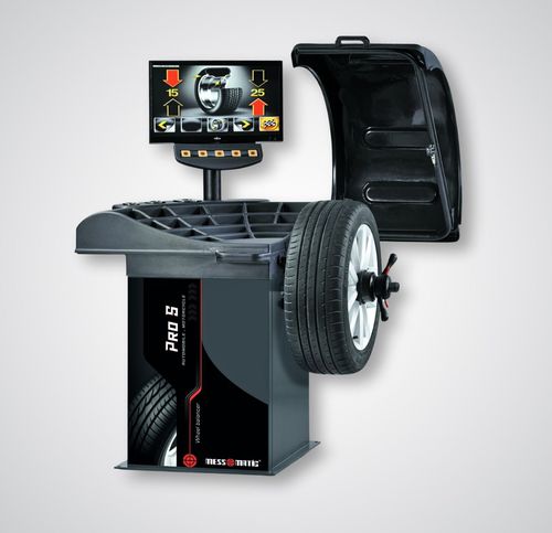 Equilibradora de ruedas para coche - PRO-S - Messmatic - semiautomática