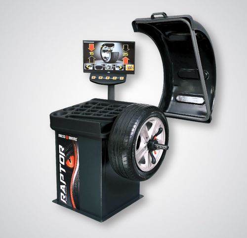 Equilibradora de ruedas para coche - RAPTOR - Messmatic