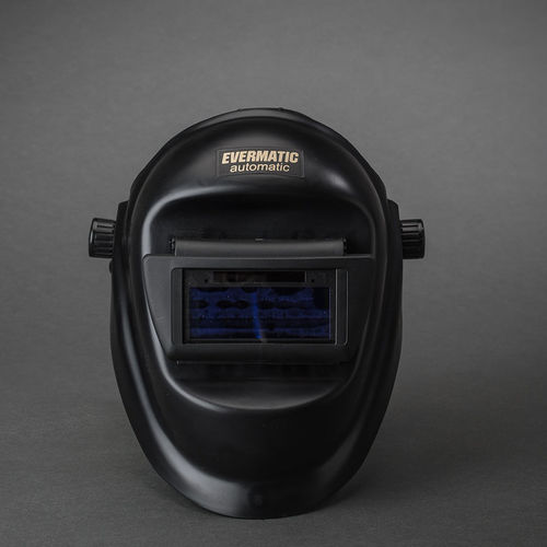 Máscara de soldadura auto-oscureciente - Evermatic - Evermatic Oy - EN 175 / por arco / MIG