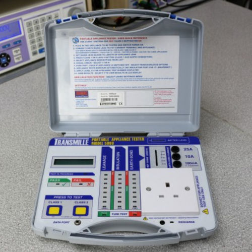 Comprobador PAT - 5080A - TRANSMILLE - de seguridad / eléctrico / de resistencia de aislamiento