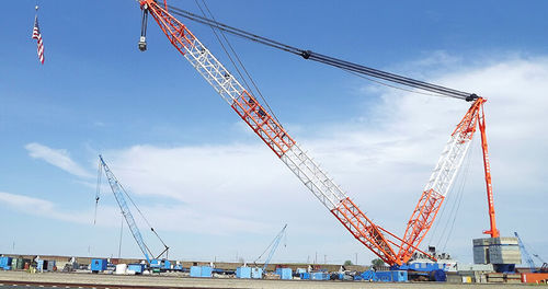 Grúa con orugas - LAMPSON TRANSI-LIFT®LTL-3000 - Lampson crane - en celosía / para obra / de elevación