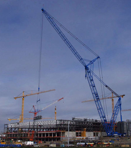 Grúa con orugas - TRANSI-LIFT® 2600 - Lampson crane - en celosía / para obra / para altas cargas