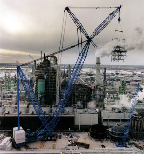 Grúa móvil - LAMPSON TRANSI-LIFT® 1200 - Lampson crane - de mástil / en celosía / para obra