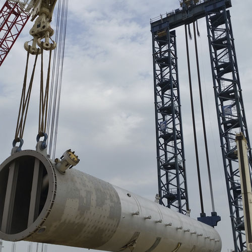Pórtico portátil - 3500 - Sarens Group - para grandes cargas