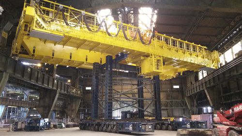 Pórtico portátil - SL2500 - Sarens Group - hidráulico / para grandes cargas