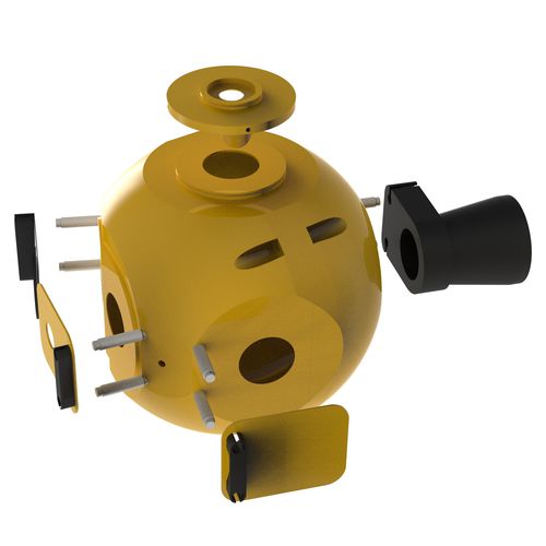 Esfera de Ulbricht de infrarrojos - UPG-150-ART  - Gigahertz Optik GmbH - de transmitancia / para la medición de la reflectancia