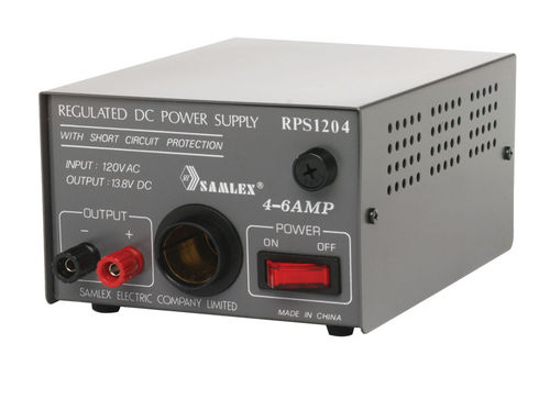 Alimentación eléctrica de mesa - 4 - 6 A, 13.8 V | RPS-1204CPBT  - Samlex America - AC/DC / lineal