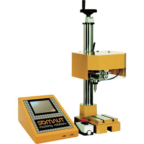 Máquina de marcado neumática - S33, S33S, S33L, S33XL - SOMAUT S.r.l. - por micropercusión / de metal / de mesa