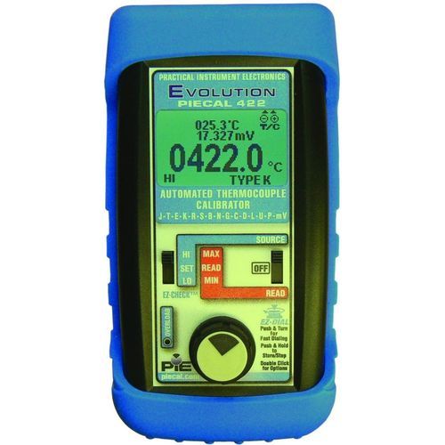 Calibrador para termopar - PIE 422 - PIE - Pratical Instrument Electronics, Inc - de temperatura / portátil / automático