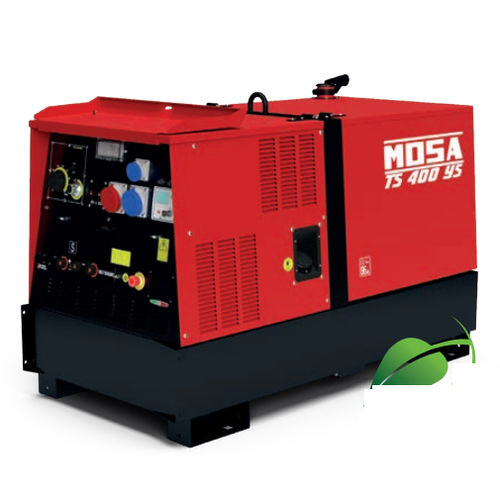 Generador de soldadura con grupo electrógeno - TS 400 YS - MOSA - por arco / trifásico / monofásico