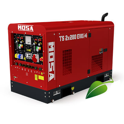 Generador de soldadura TIG - TS 2x280 EVO MULTI4 - MOSA - trifásico / monofásico / DC