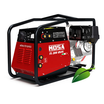 Generador de soldadura trifásico - TS 200 BS/EL P - MOSA - monofásico