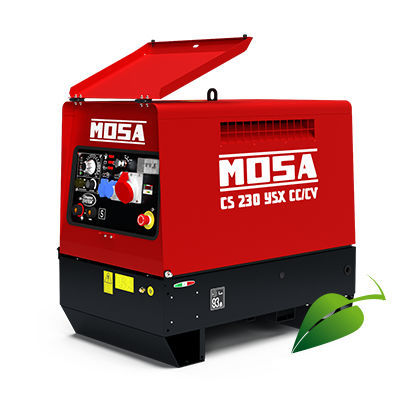Generador de soldadura trifásico - CS 230 YSX - MOSA - monofásico