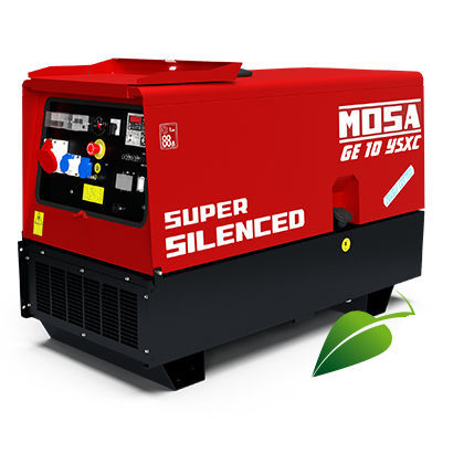 Grupo electrógeno diésel - GE 10 YSXC - MOSA - trifásico / monofásico / estacionario