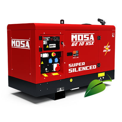 Grupo electrógeno diésel - GE 10 YSX - MOSA - trifásico / monofásico / estacionario