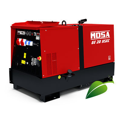 Grupo electrógeno diésel - GE 20 YSXC - MOSA - trifásico / monofásico / estacionario
