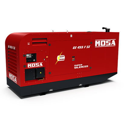 Grupo electrógeno diésel - GE 455 FSX  - MOSA - trifásico / estacionario / 50 Hz