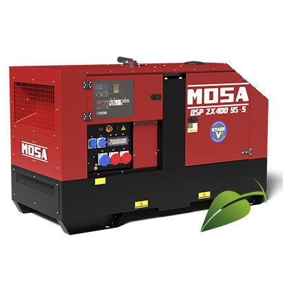 Generador de soldadura TIG - DSP 2x400 YS-5 - MOSA - trifásico / monofásico / electrónico