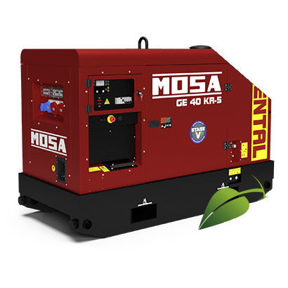 Grupo electrógeno diésel - GE 40 KR-5 - MOSA - trifásico / estacionario / 50 Hz