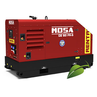 Grupo electrógeno diésel - GE 60 FR-5 - MOSA - trifásico / estacionario / 50 Hz