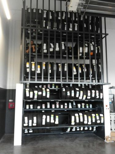 Carrusel vertical - SYSTEO INDUSTRIE S.A.S - para neumáticos / para carcasa / cremallera