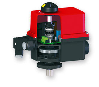 Actuador para válvula eléctrico - ER series - VALPES - rotativo / con indicador
