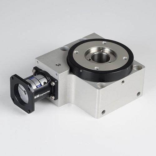Mesa rotativa por motor paso a paso - MDT36012-HP-i10-AK-B - MM Engineering GmbH - horizontal