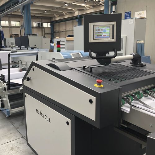 Máquina de corte para papel - MU-520  - TECTUPRINT - CNC / para la industria de la impresión