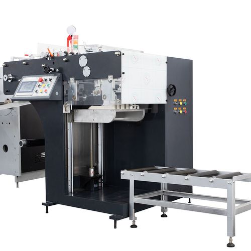 Máquina plegadora para papel - TEC-VD320F - TECTUPRINT - motorizada / de corte