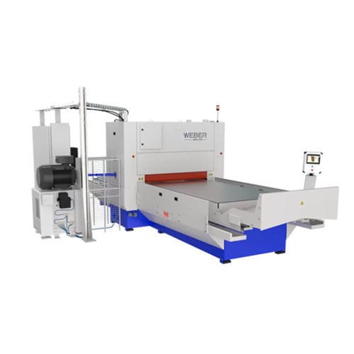 Máquina de acabado mecanizado - MNR - Weber - rectificadora / CNC / para chapas