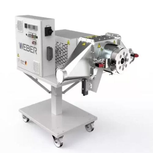 Cabezal de extrusión para granulados de plástico - KG 8 - Weber - para la industria del plástico / de PVC
