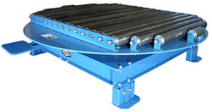 Mesa giratoria manual - LPTG19  - LEWCO, Inc. - horizontal / para transportador