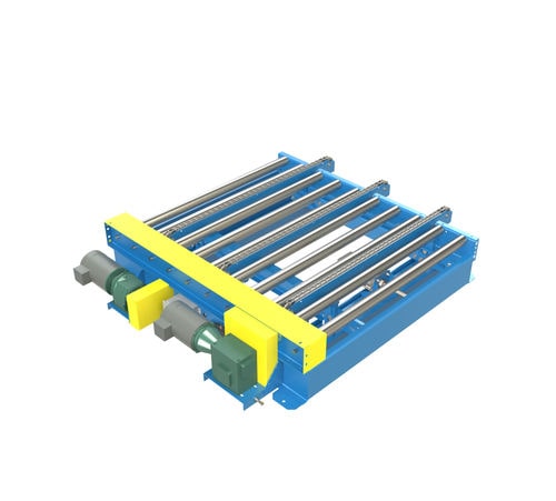 Cadena de transferencia de acero - T04C25 - LEWCO, Inc. - de rodillos / con rodillos / de palés